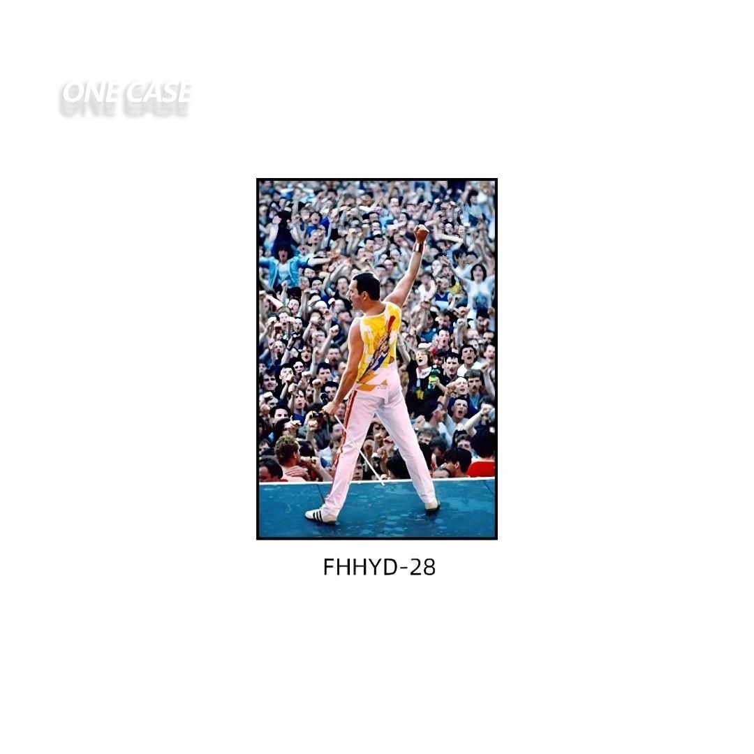 Queen Decorative Painting Freddie Mercury Poster Hanging Painting Rock Music Studio Mural-ONECASE.STUDIO