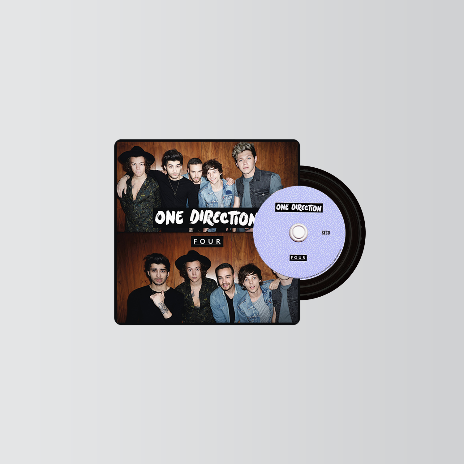 One Direction Mini CD Player  Keychain CD Music Keychain Pendant Customized 