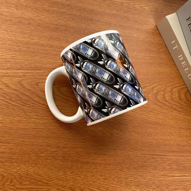 System Of A Down Retro Rock Band Peripheral Mugs Coffee Cup Collectible Porcelain Cup