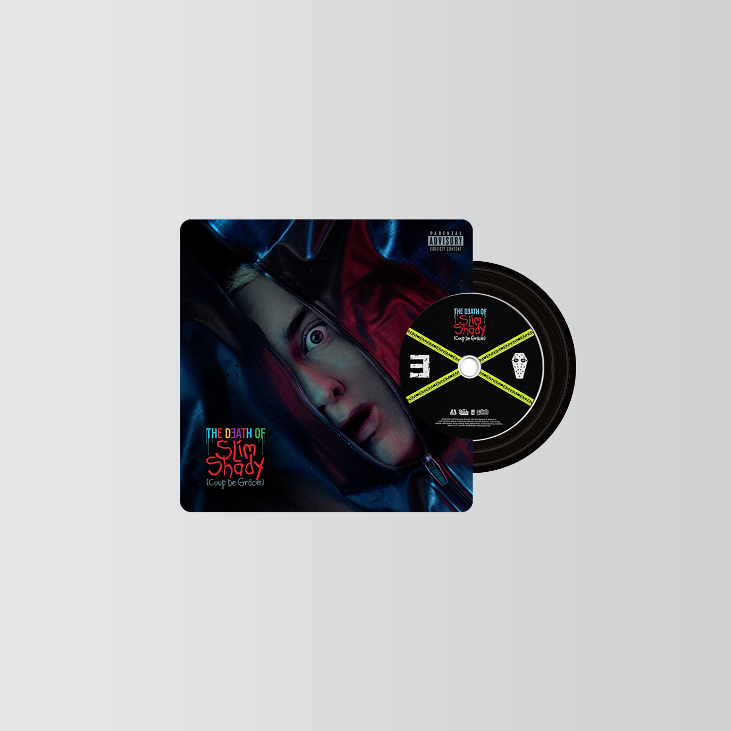 Eminem Mini CD Player  Keychain CD Music Keychain Pendant Customized 