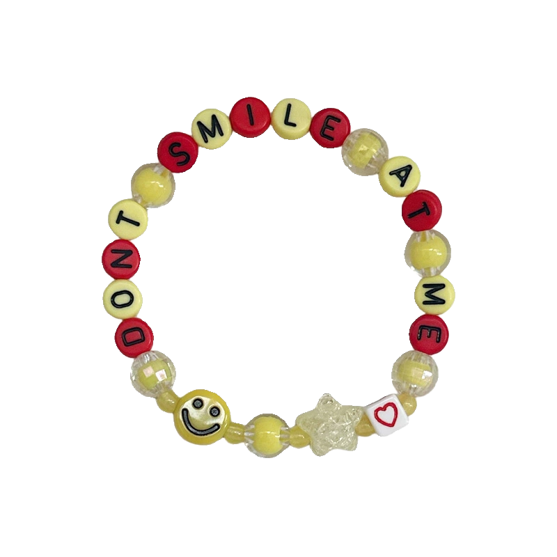 Billie Eilish DIY Heart Bracelet  Just For Life Colorful For Gifts