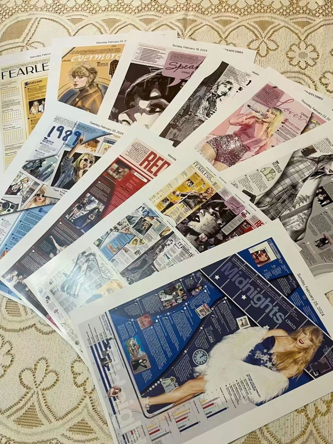 TS Newspaper Concert The Eras Tour Collection Gift