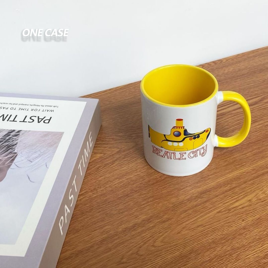 The Beatles Retro Rock Band Peripheral Mugs Coffee Cup Collectible-ONECASE.STUDIO