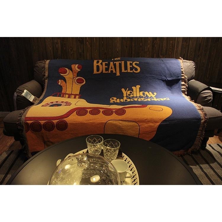 The Beatles Rock Band Music Yellow Submarine Tapestry Art Deco Cotton Blanket -ONECASE.STUDIO