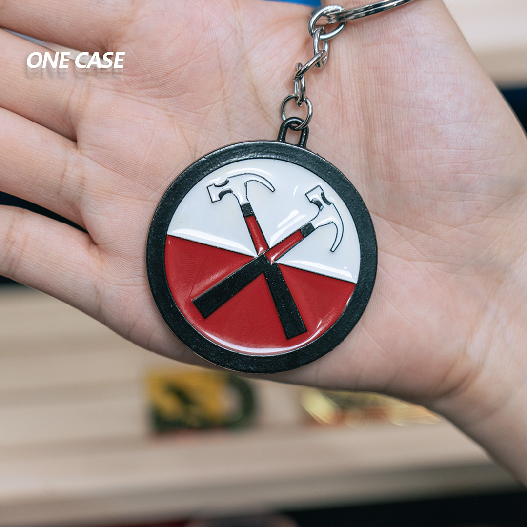 Pink Floyd Band Rock Star Band Fans Alloy Keychain Pendant -ONECASE.STUDIO