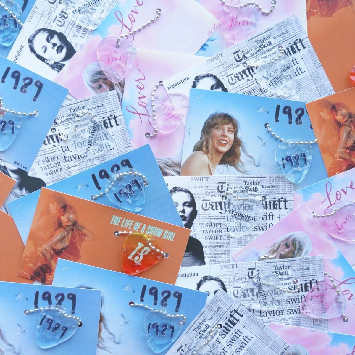 Taylor Swift Acrylic Water Ripple Pendant