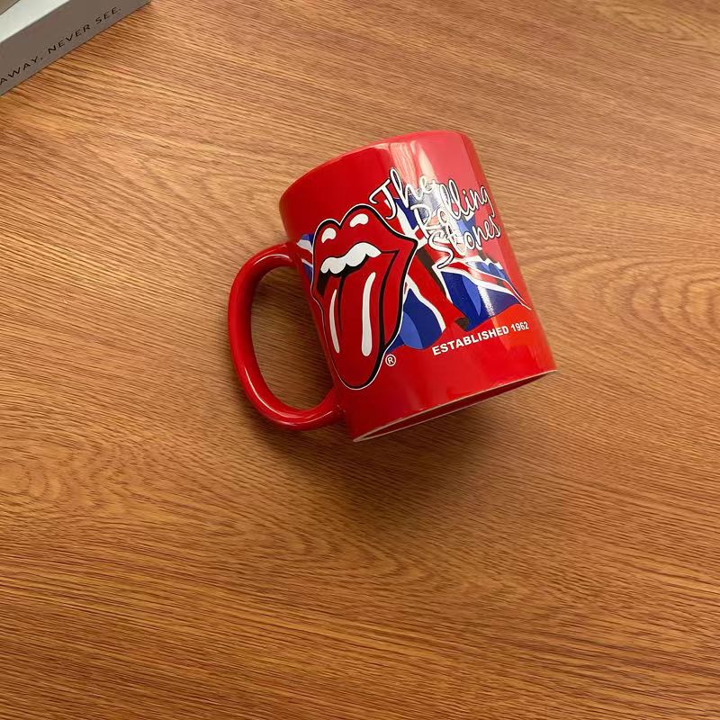 The Rolling Stones Rock Band Peripheral Mugs Band Coffee Cup Collectible