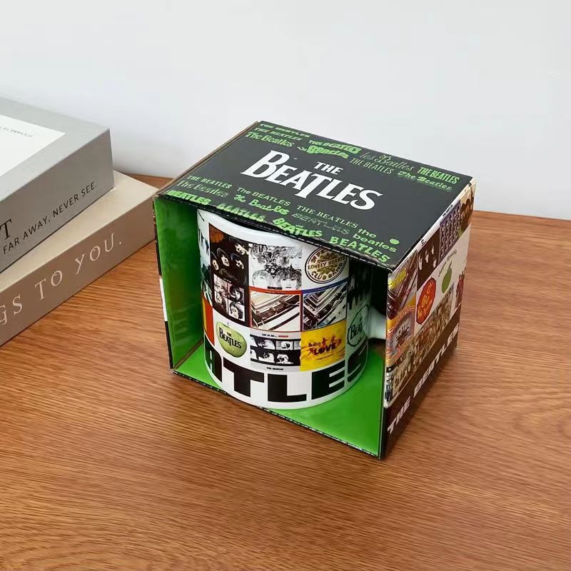 The Beatles Retro Rock Band Peripheral Mugs Coffee Cup Collectible
