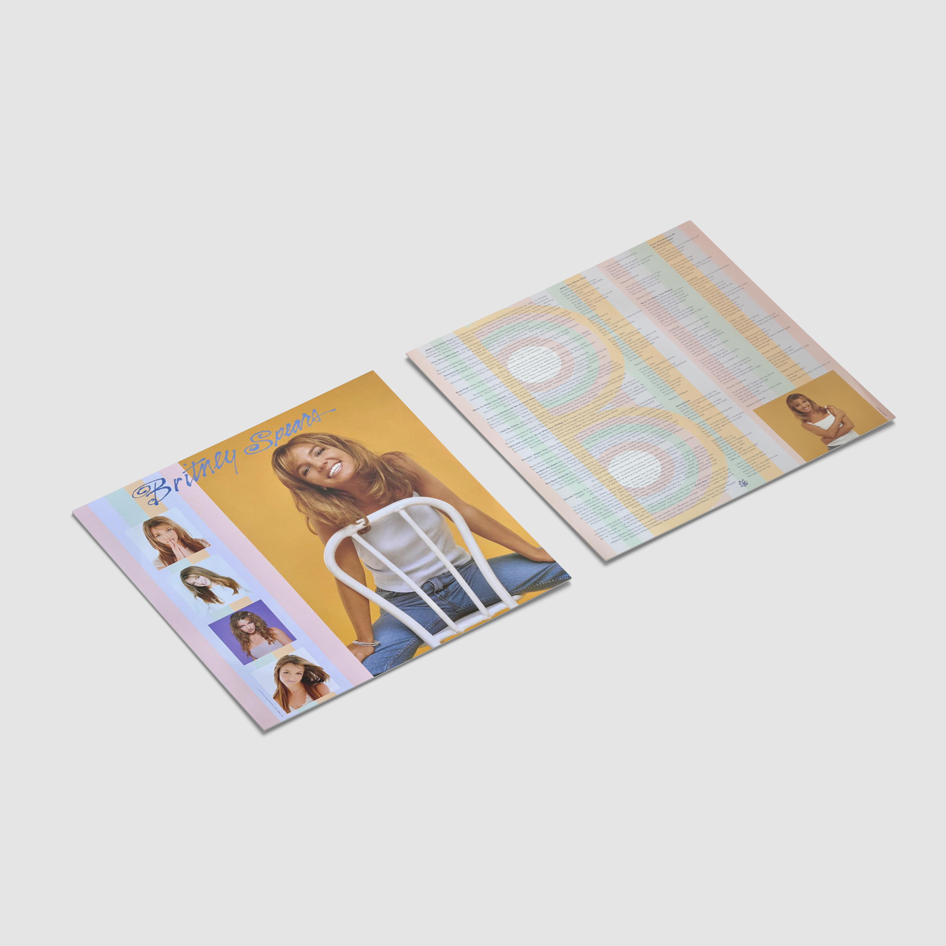 [Baby one more time] Britney Spears Handmade Mini Vinyl Album Set All Albums Customised Gift 