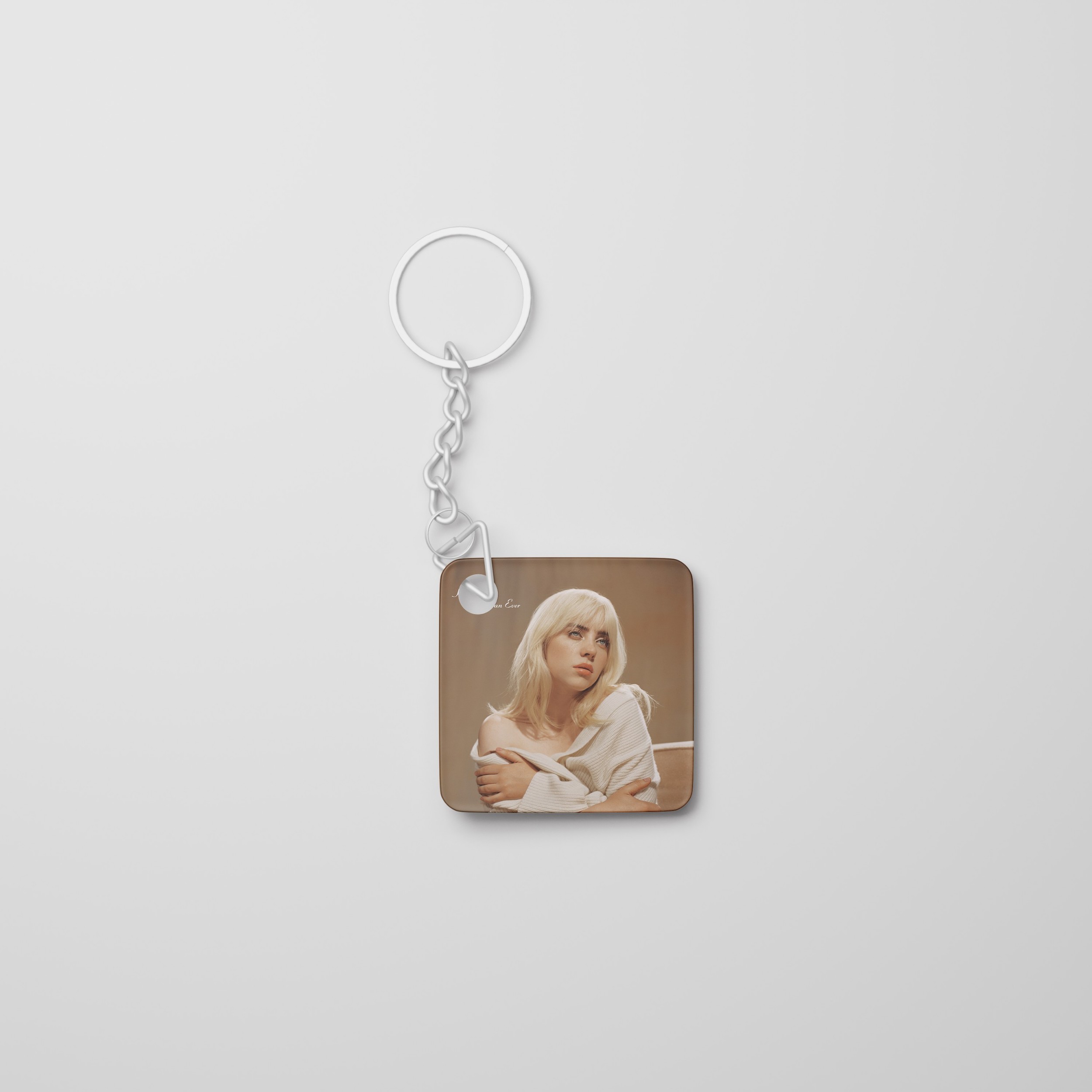 Billie Eilish Album Mini Keychain Peripheral Accessories
