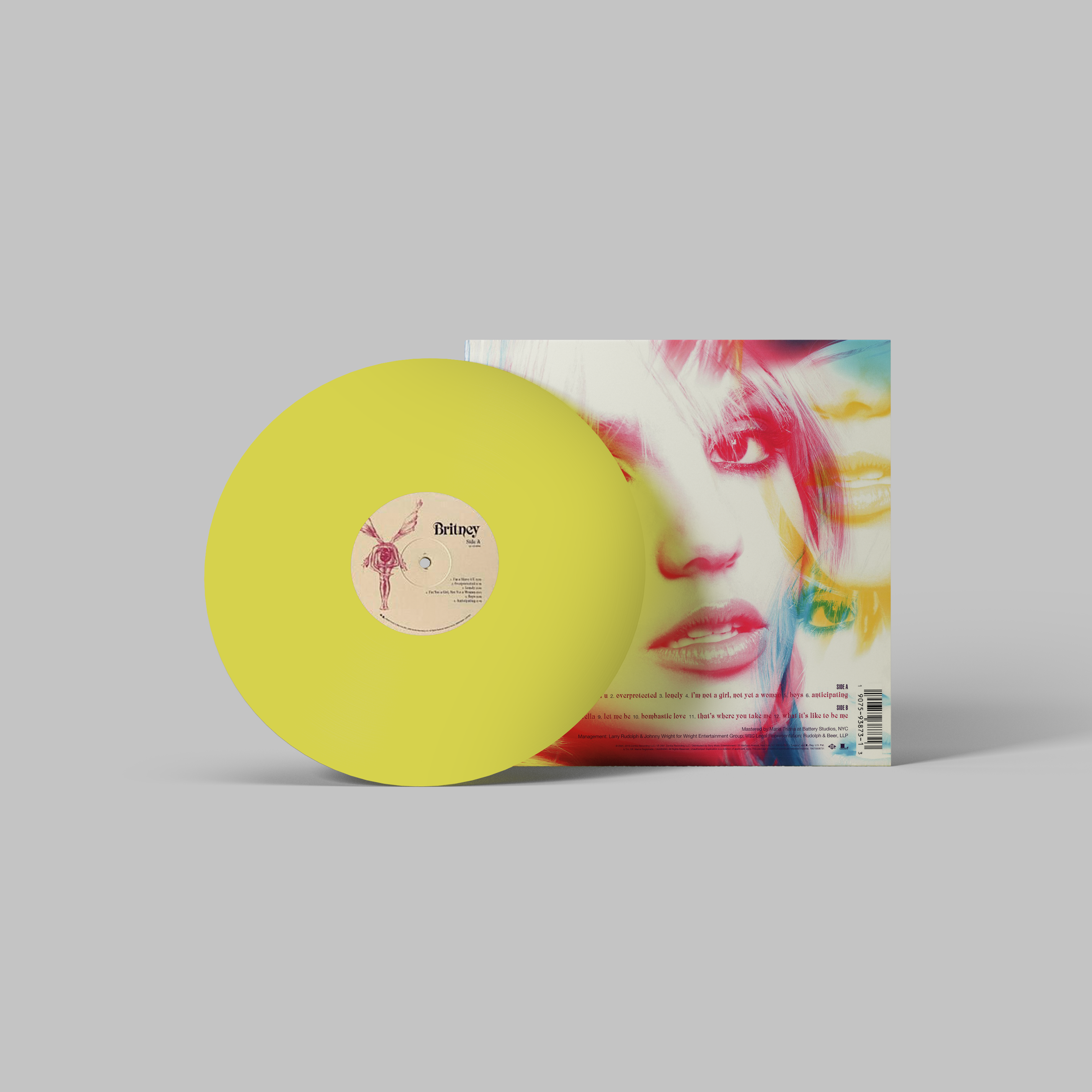 Britney Spears Handmade Mini Vinyl Album Set All Albums Customised Gift 