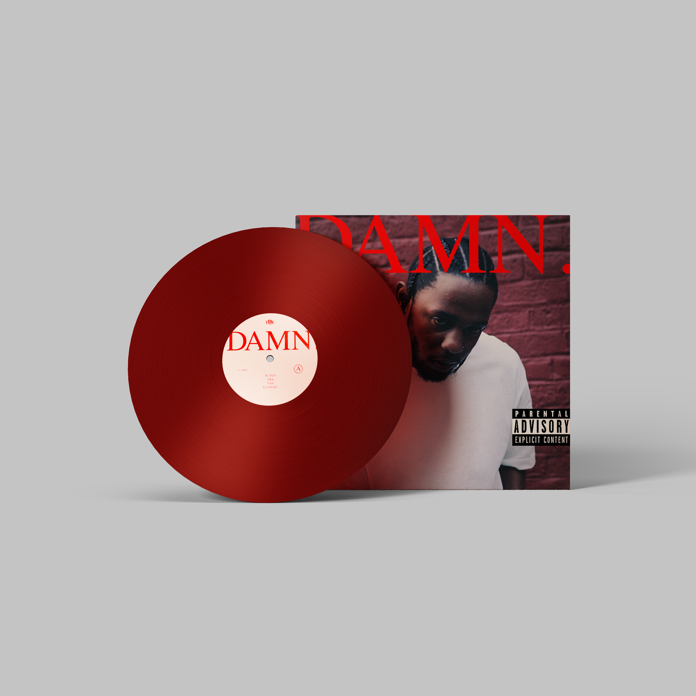 Kendrick Lamar DAMN. サイン入り 赤レコード Kendrick Lamar DAMN autographed vinyl record | eBay