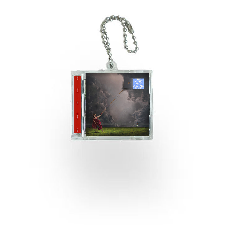 Raye Mini NFC Album Keychain CD Music Keychain Pendant Customized Mini Vinyl Album 