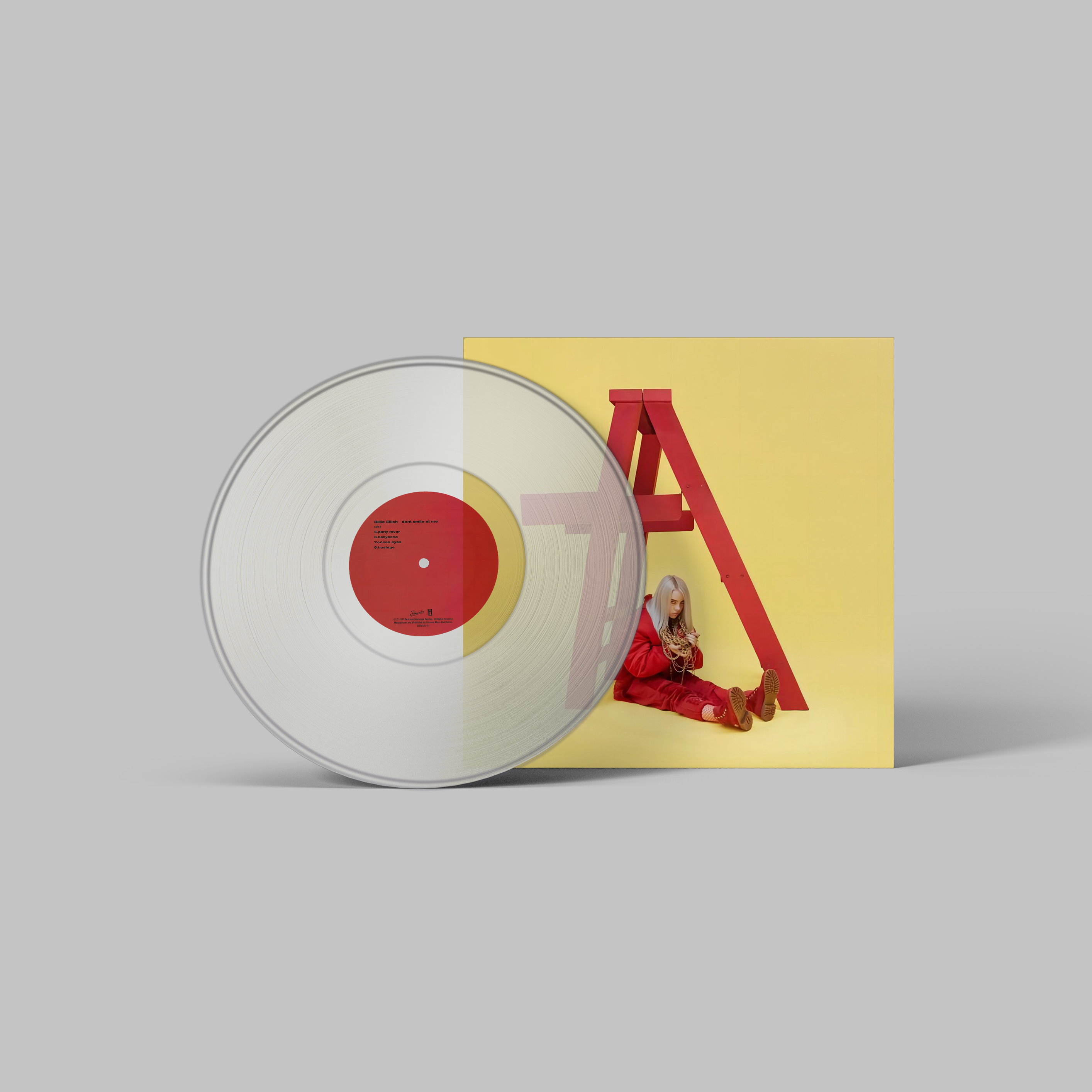 Billie Eilish Handmade Mini Vinyl Album Set All Albums Customised Gift 