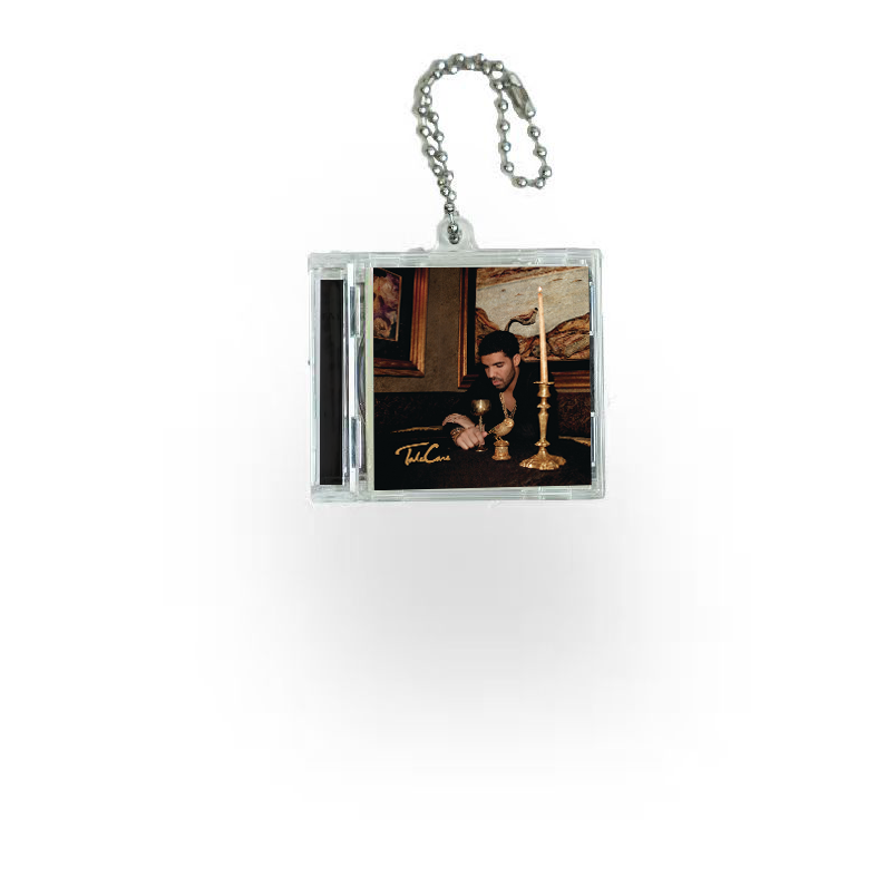 Drake Mini Vinyl NFC Album Keychain CD Music Keychain Pendant Customized 