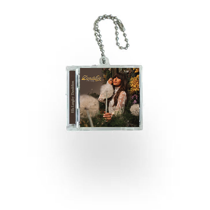 Ella Langley Mini NFC Album Keychain CD Music Keychain Pendant Customized Mini Vinyl Album 