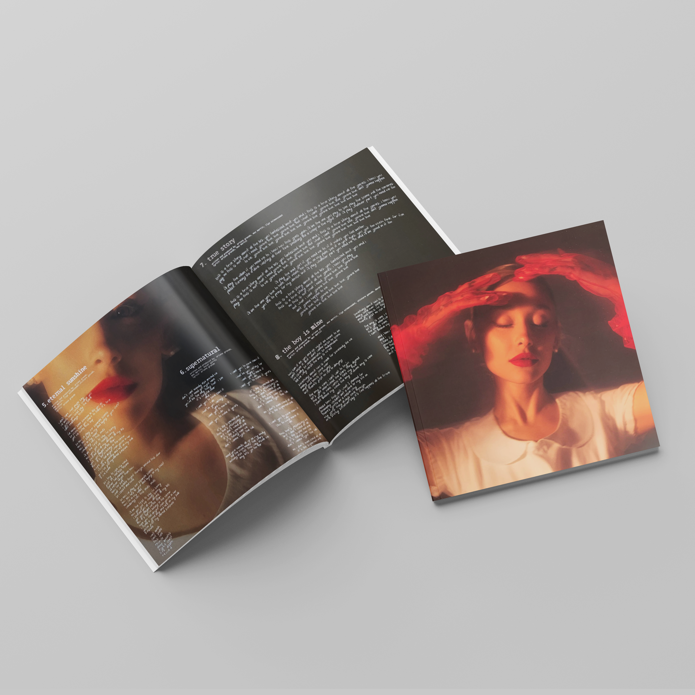 Ariana Grande Handmade Mini Vinyl Album Set All Albums Customised Gift 