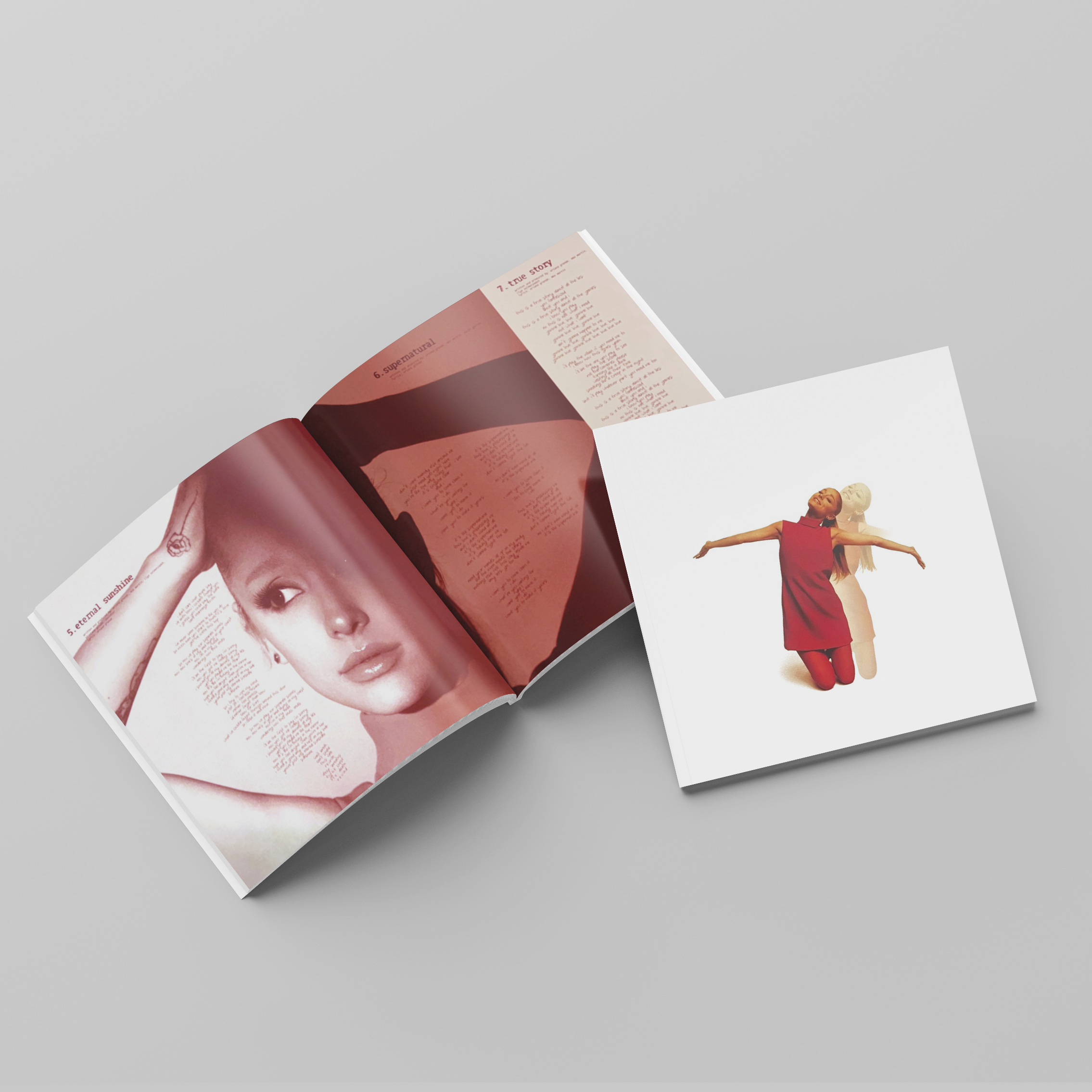 Ariana Grande Handmade Mini Vinyl Album Set All Albums Customised Gift 