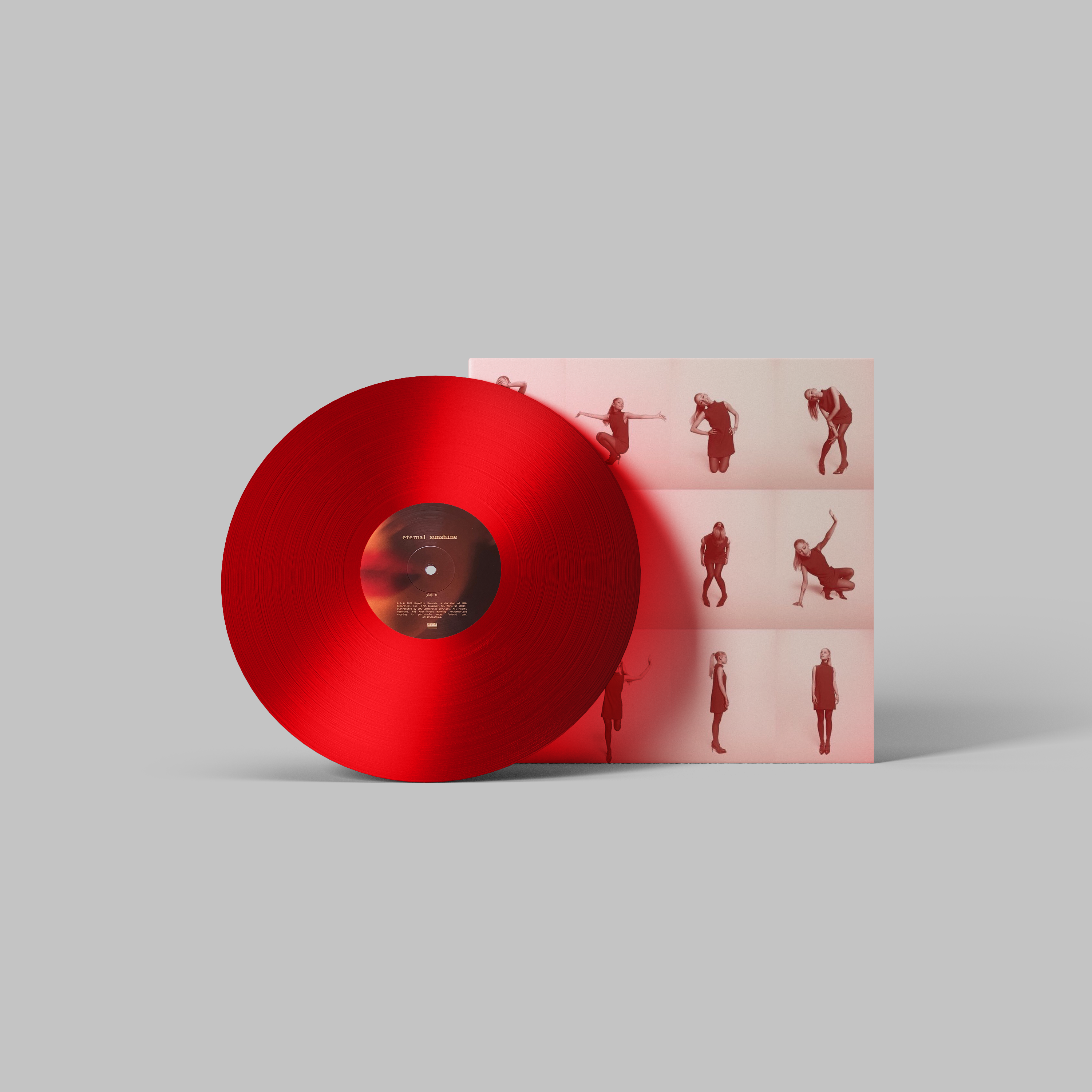 Ariana Grande Handmade Mini Vinyl Album Set All Albums Customised Gift 