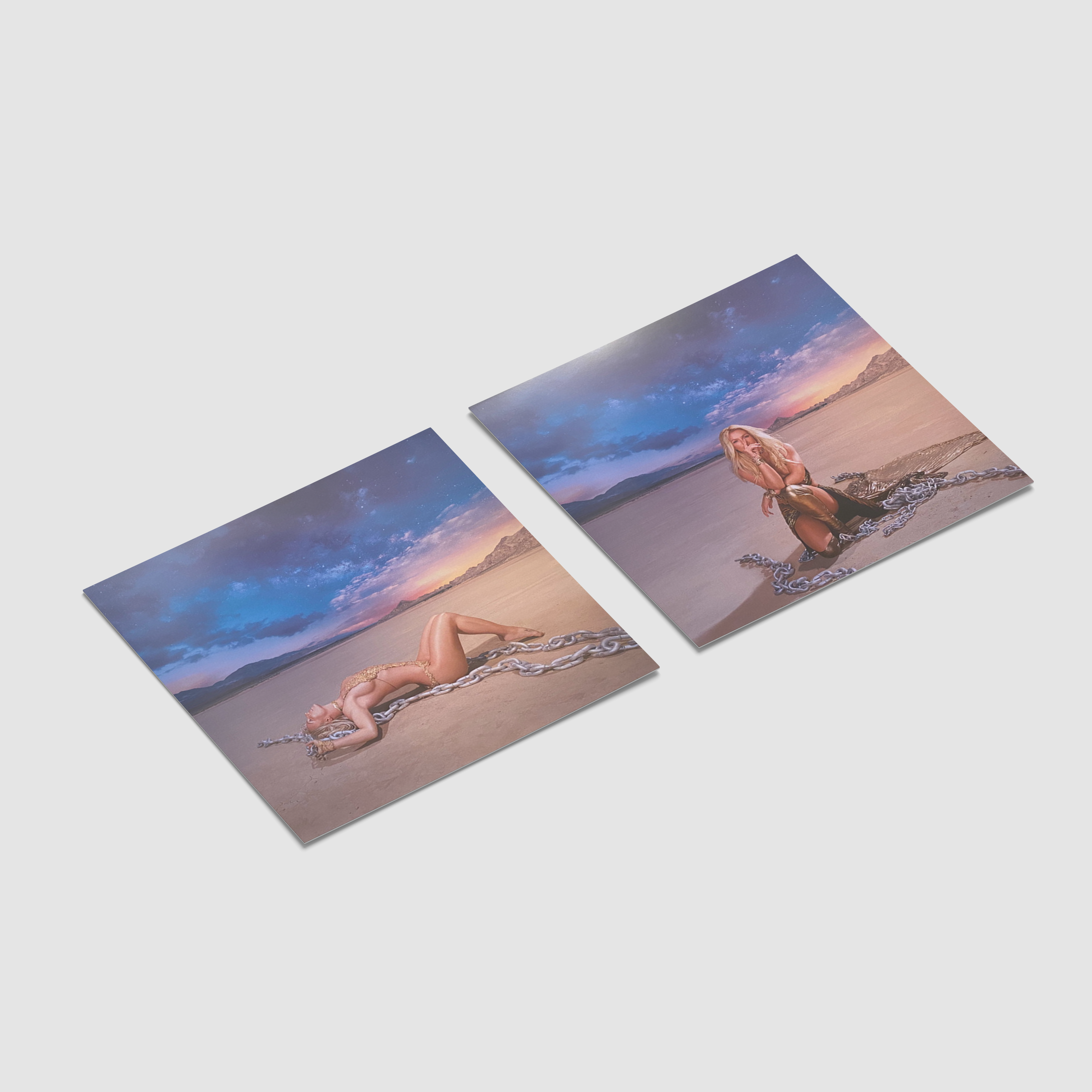 [Glory] Britney Spears Handmade Mini Vinyl Album Set All Albums Customised Gift 