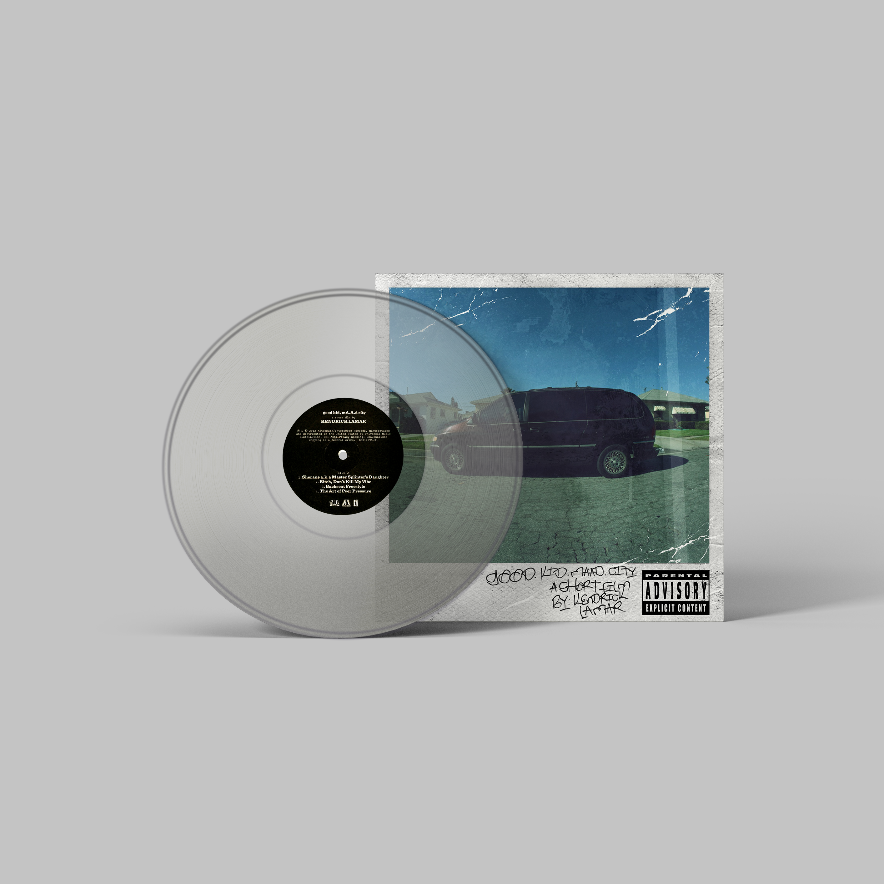 Kendrick Lamar Handmade Mini Vinyl Album Set All Albums Customised Gift 