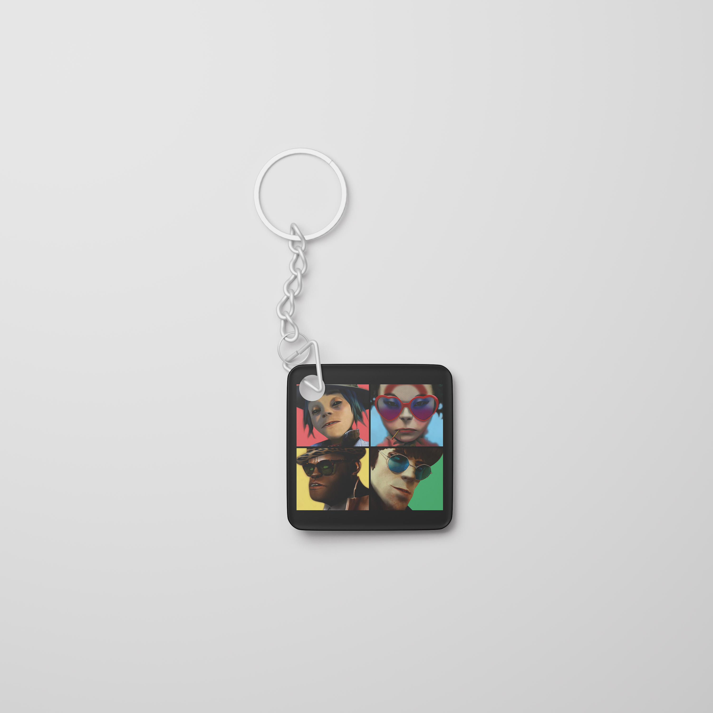 Gorillaz Album Mini Keychain Peripheral Accessories