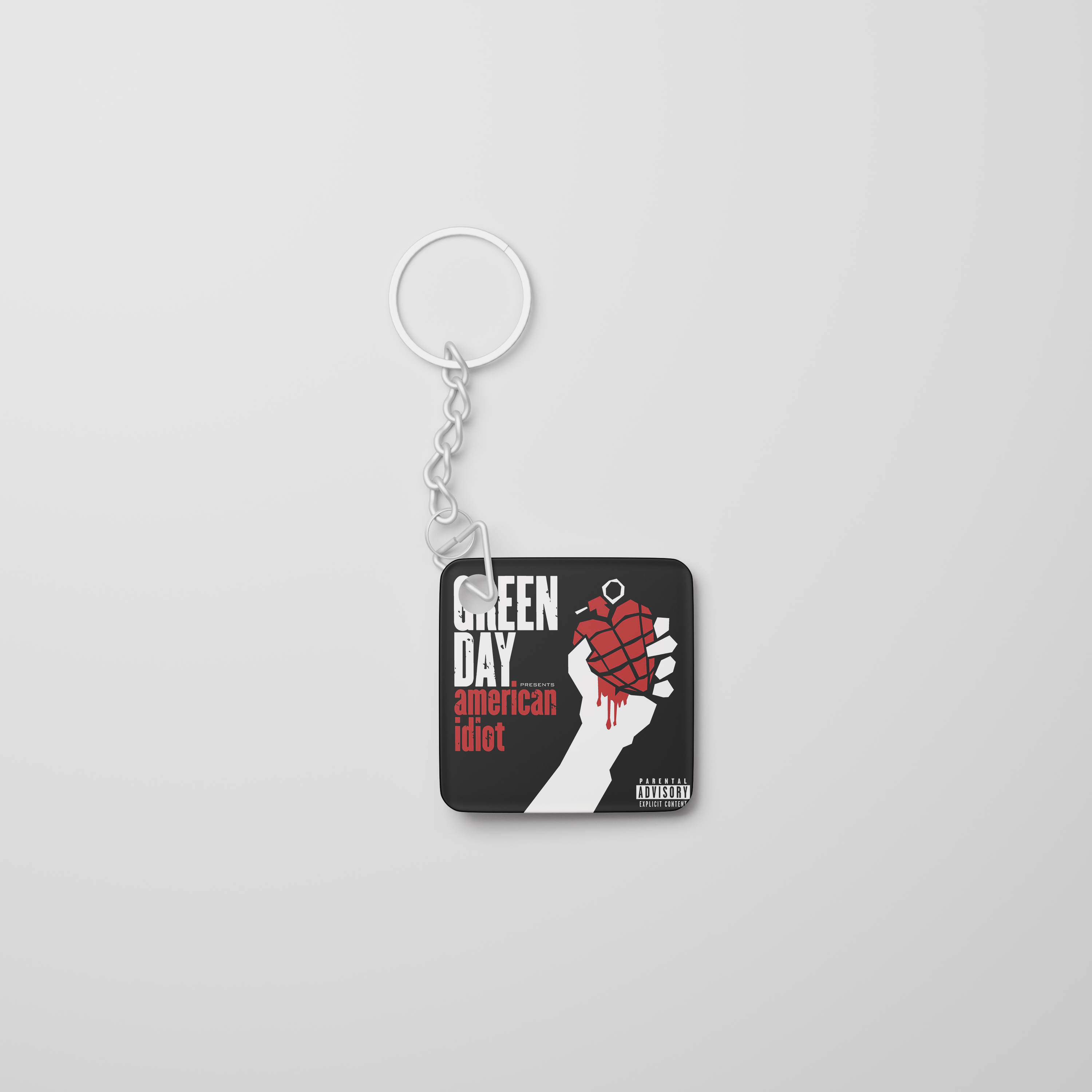 Green Day Album Mini Keychain Peripheral Accessories