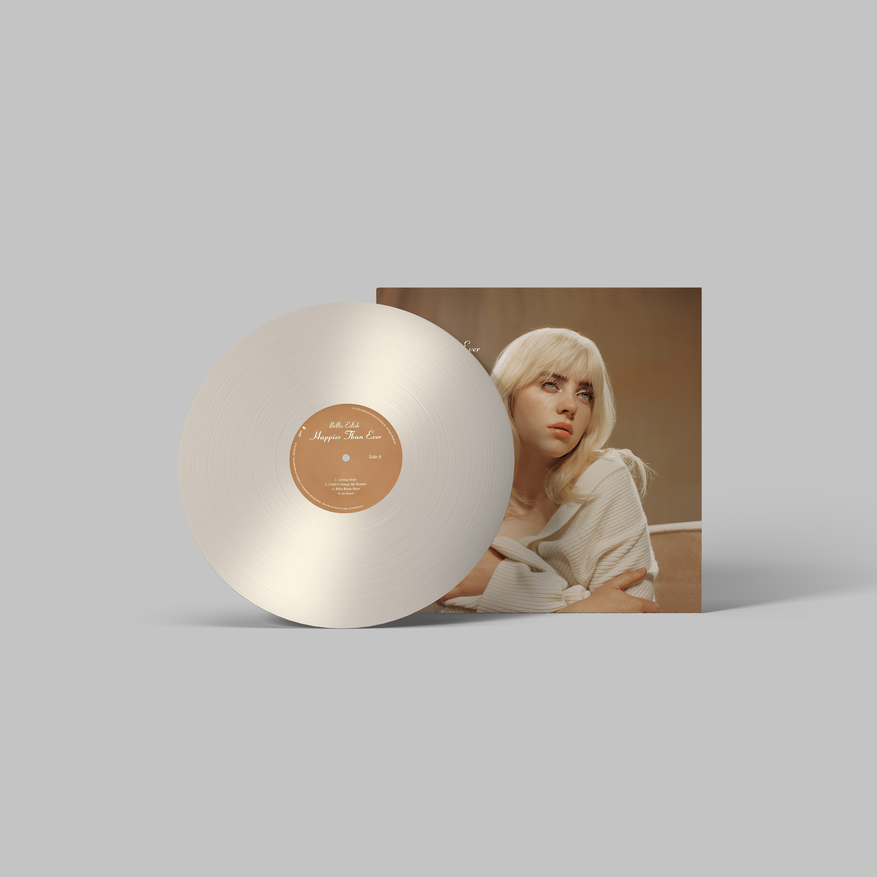 Billie Eilish Handmade Mini Vinyl Album Set All Albums Customised Gift 