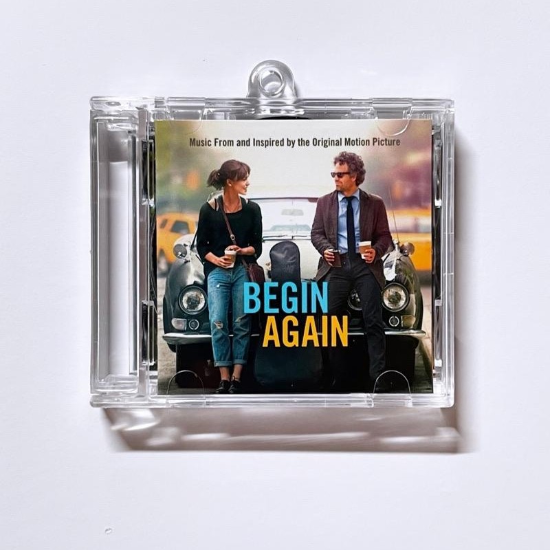 Begin Again Mini NFC Album Keychain CD Music Keychain Pendant Customized Mini Vinyl Handmade Album