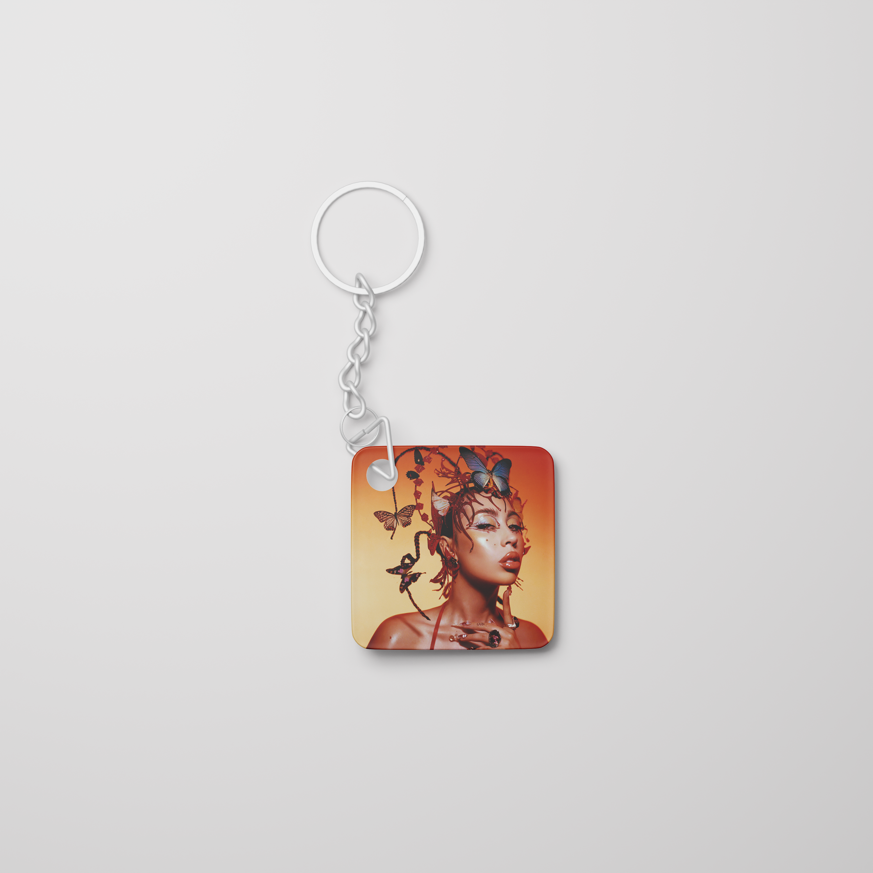 Kali Uchis Album Mini Keychain Peripheral Accessories