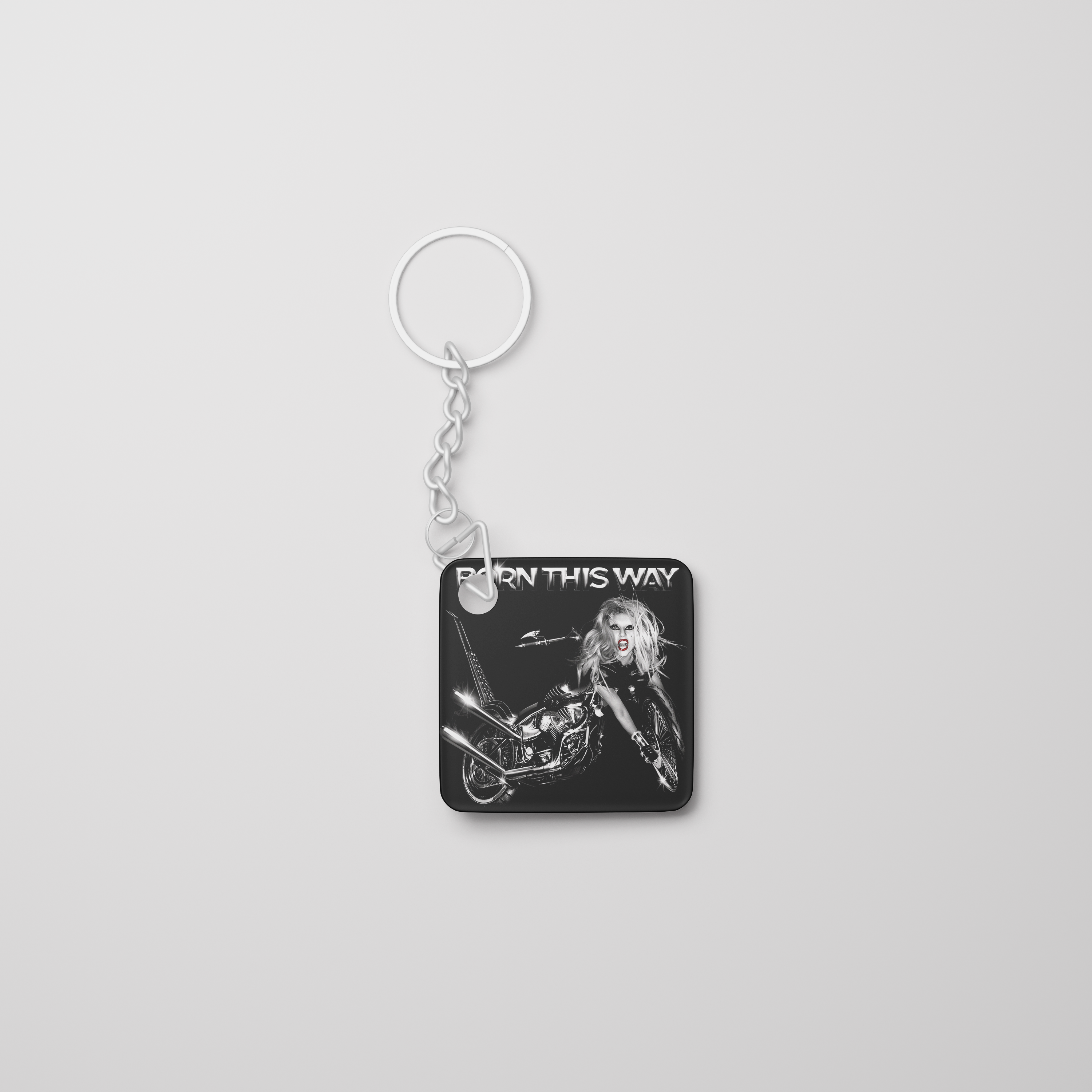 Lady Gaga Album Mini Keychain Peripheral Accessories