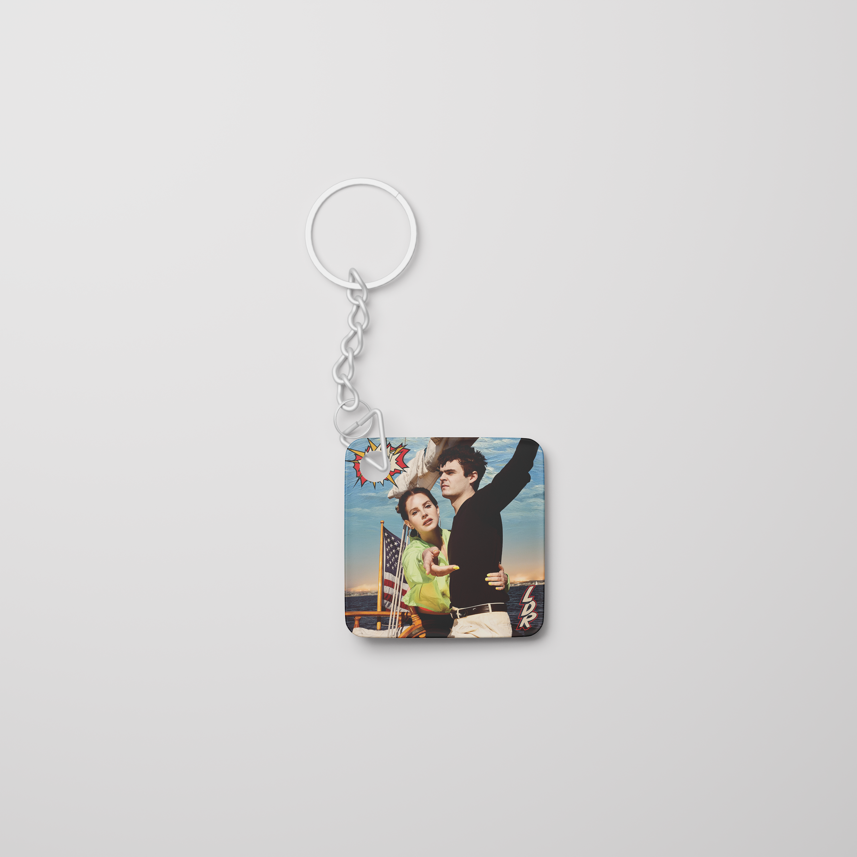 Lana Del Rey Album Mini Keychain Peripheral Accessories