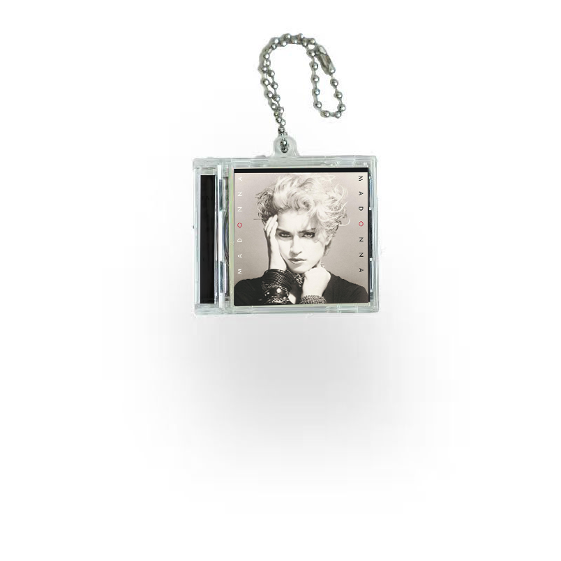 Madonna Mini Vinyl NFC Album Keychain CD Music Keychain Pendant Customized Vinyl 