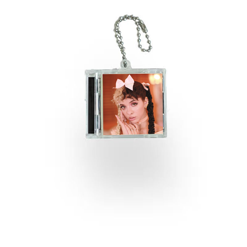 Melanie Martinez Mini Vinyl NFC Album Keychain CD Music Keychain Pendant Customized 