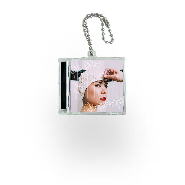 Mitski Mini NFC Album Keychain CD Music Keychain Pendant Customized Mini Vinyl Album 