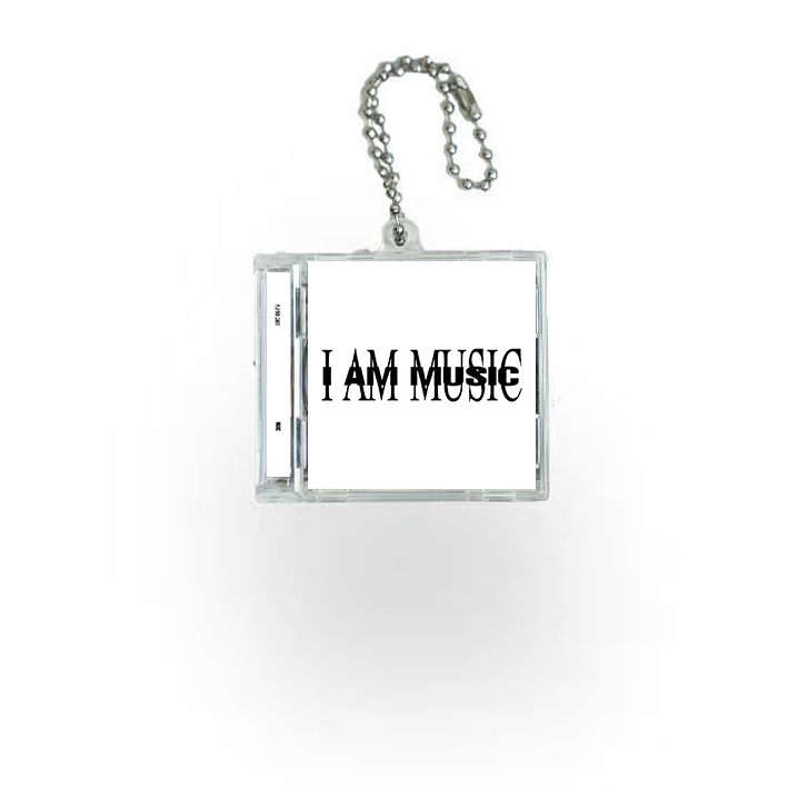 Playboi Carti  Mini NFC Album Keychain CD Music Keychain Pendant Customized Mini Vinyl Album 