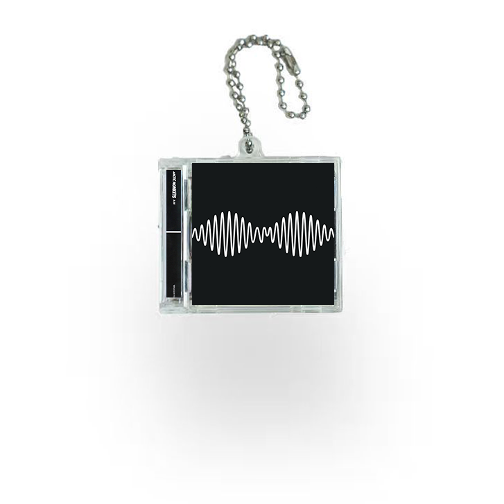 Arctic Monkey Mini NFC Album Keychain CD Music Keychain Pendant Customized Mini Vinyl Album 