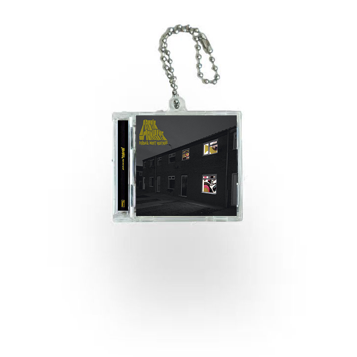 Arctic Monkey Mini NFC Album Keychain CD Music Keychain Pendant Customized Mini Vinyl Album 