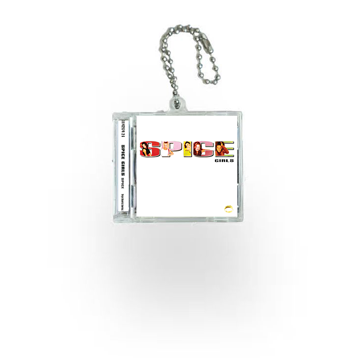 Spice Girls Mini NFC Album Keychain CD Music Keychain Pendant Customized Mini Vinyl Album 