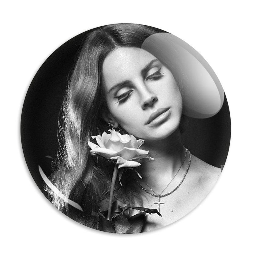 Lana Del Rey Brooch Retro Badge Pin Set of 12