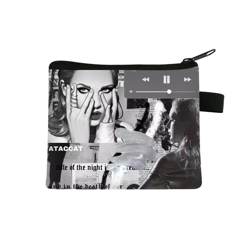 Taylor Swift Coin Purse Stylish Storage Bag