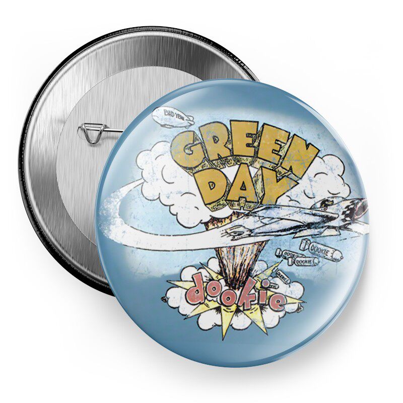 Green Day Badge Decoration Pin