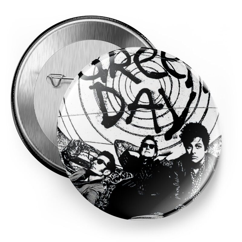 Green Day Badge Decoration Pin