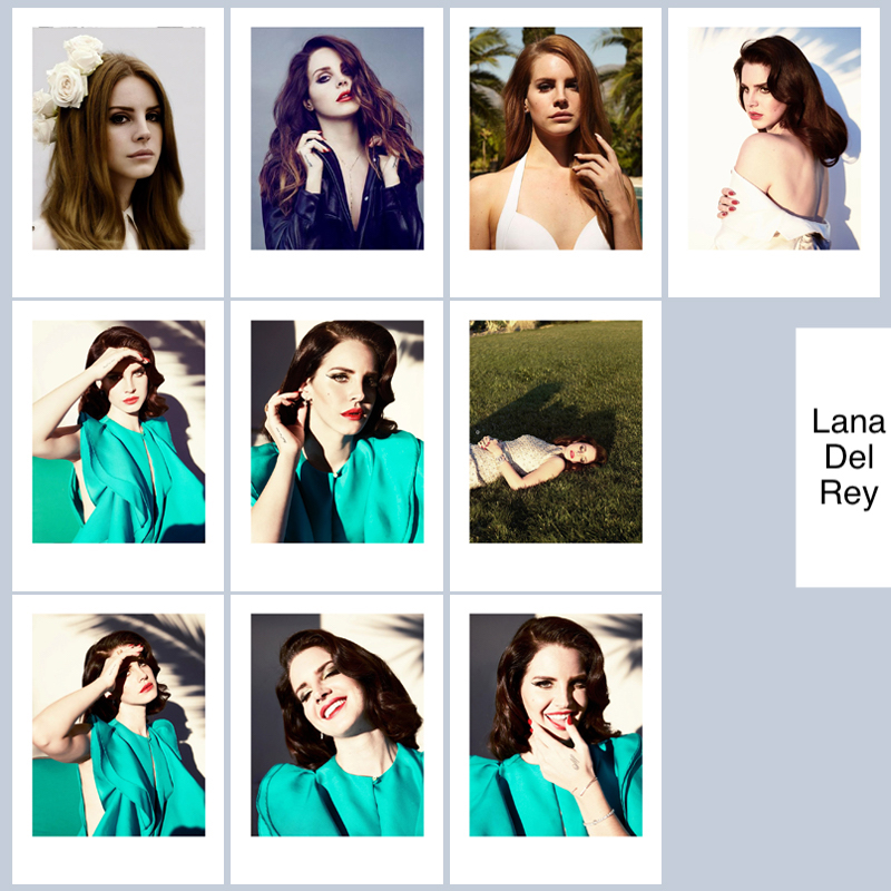 Lana Del Rey Photo Concert Album Complete Set of Photos