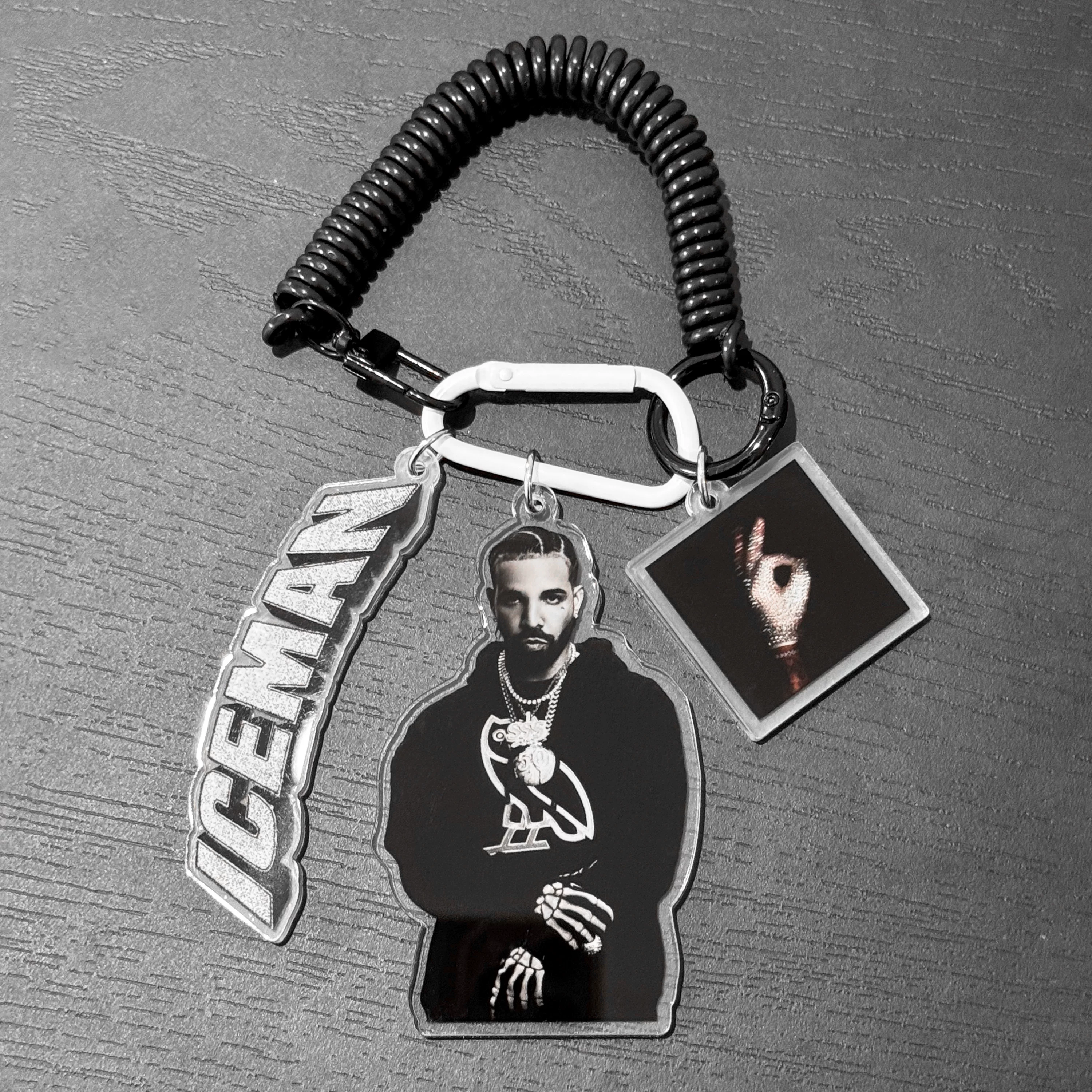 Rap & R&B Acrylic Keychain Set – Drake, Kendrick, The Weeknd, Tyler, Carti & More 