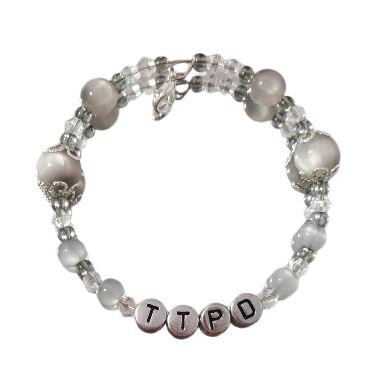 Taylor Swift Album TTPD DIY Heart Bracelet Colorful For Gifts