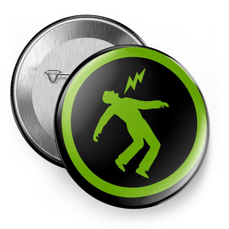 Green Day Badge Decoration Pin