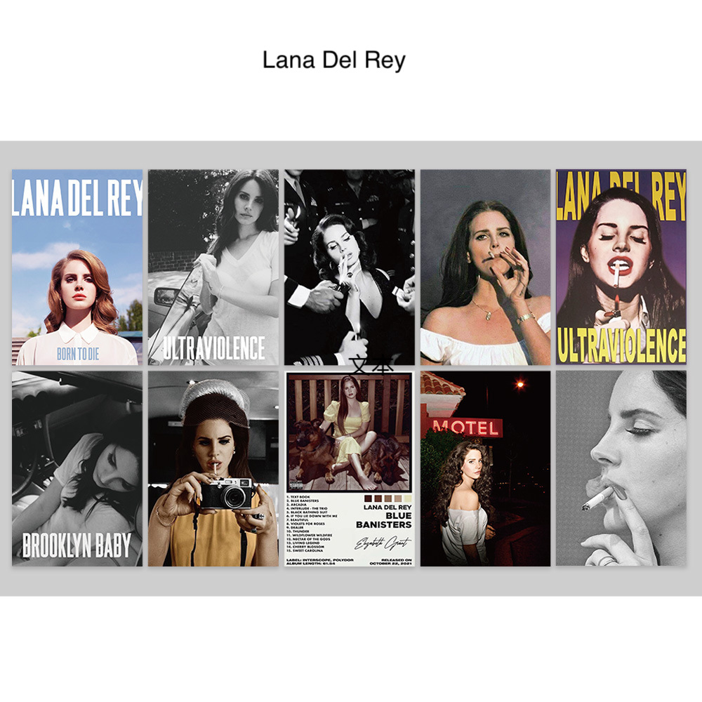Lana Del Rey Photo Concert Album Complete Set of Photos Postcards