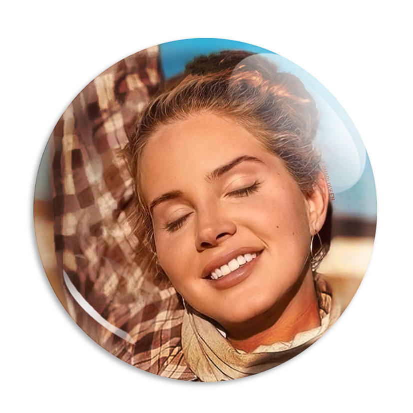 Lana Del Rey Brooch Retro Badge Pin Set of 12