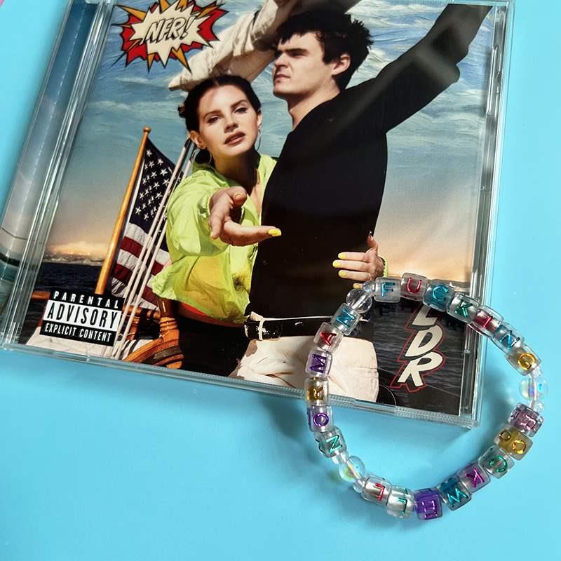 Lana Del Rey DIY Heart Bracelet  Just For Life Colorful For Gifts